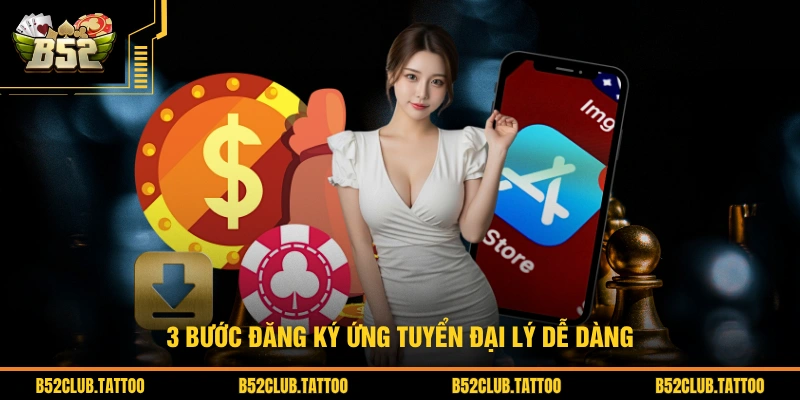 3 bước đăng ký ứng tuyển đại lý dễ dàng