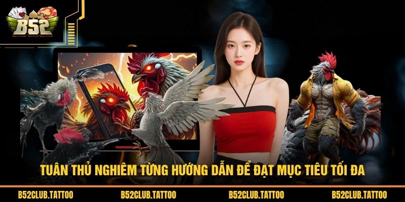 Tuân thủ nghiêm từng hướng dẫn để đạt mục tiêu tối đa